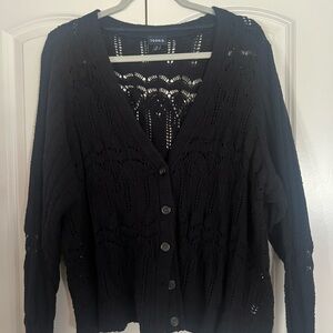Torrid Black Women's Sweater 3X